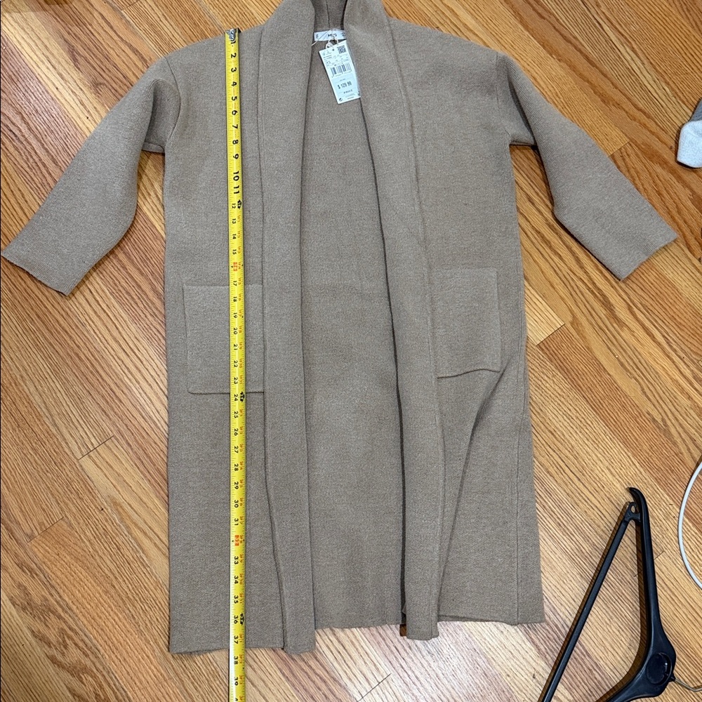 New with tag Mango MNG Ringo Coatigan sweater coat cardigan - Picture 5 of 13